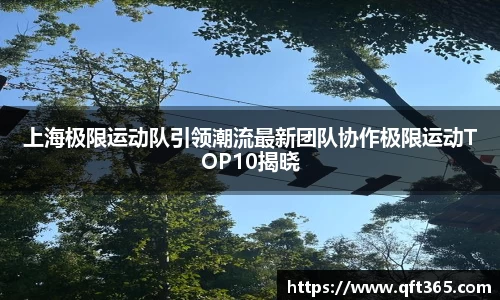 上海极限运动队引领潮流最新团队协作极限运动TOP10揭晓